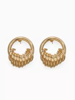 Серьги металл