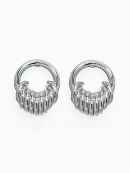 Серьги металл