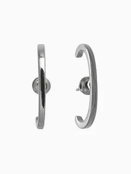 Серьги металл