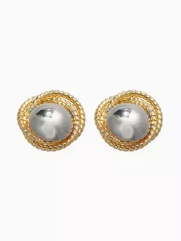 Серьги металл