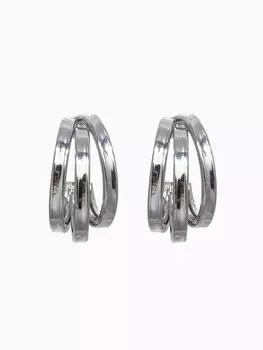 Серьги металл