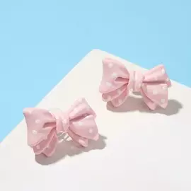 Серьги пластик