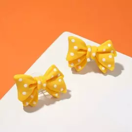 Серьги пластик