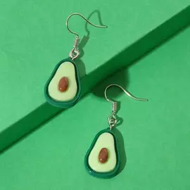 Серьги пластик