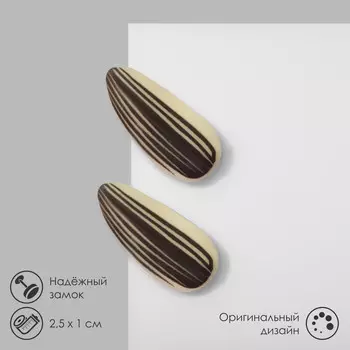 Серьги пластик