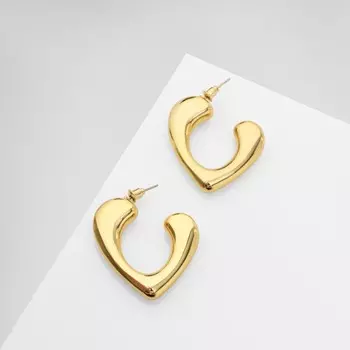 Серьги пластик