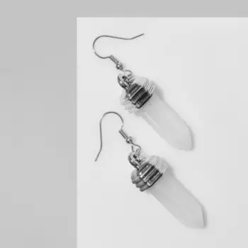 Серьги пластик