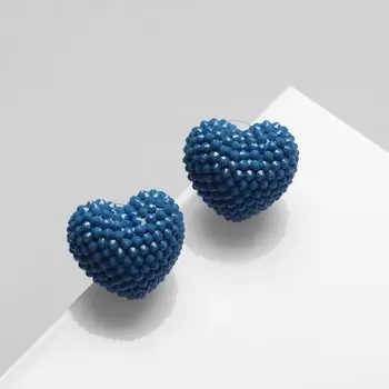 Серьги пластик