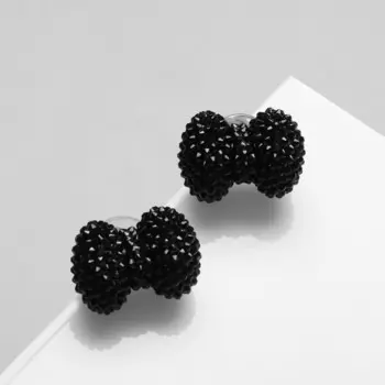 Серьги пластик