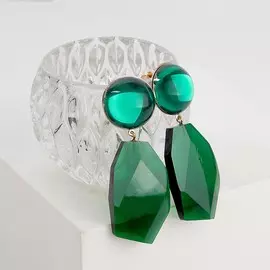Серьги пластик
