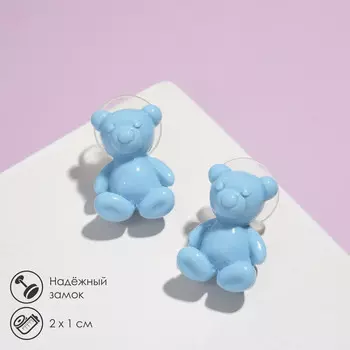 Серьги пластик
