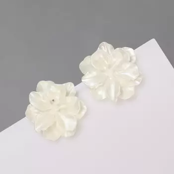 Серьги пластик