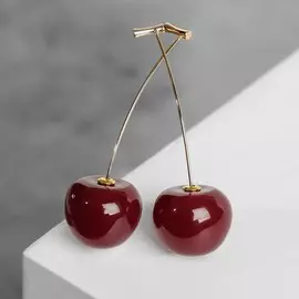 Серьги пластик