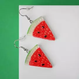 Серьги пластик