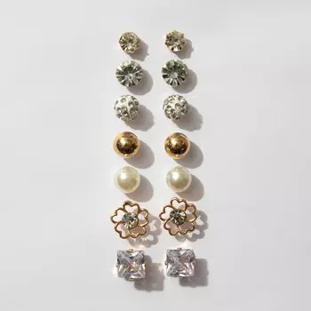 Серьги пусеты qf