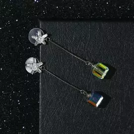 Серьги с кристаллами