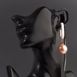 Серьги с жемчугом