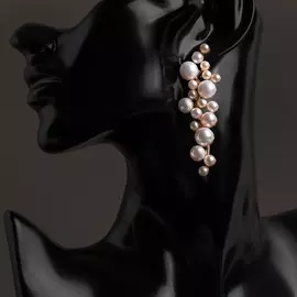 Серьги с жемчугом