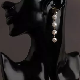 Серьги с жемчугом