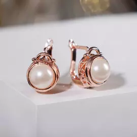 Серьги с жемчугом