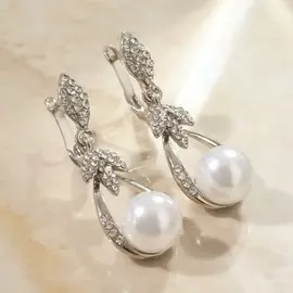 Серьги с жемчугом