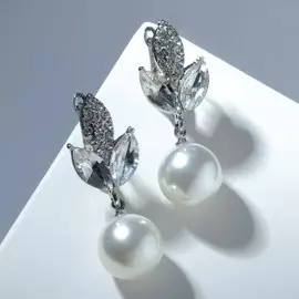 Серьги с жемчугом