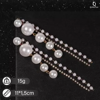 Серьги с жемчугом