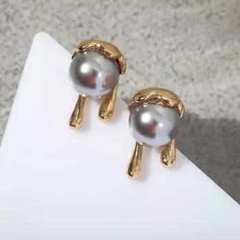 Серьги с жемчугом