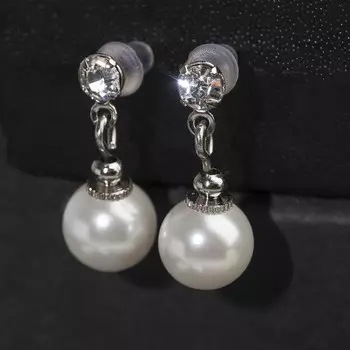 Серьги с жемчугом