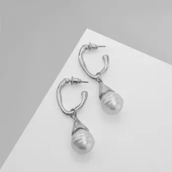 Серьги с жемчугом