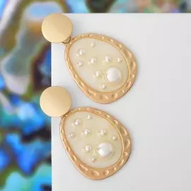 Серьги с жемчугом