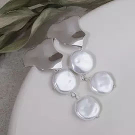 Серьги с жемчугом