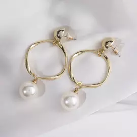 Серьги с жемчугом