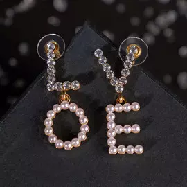 Серьги с жемчугом
