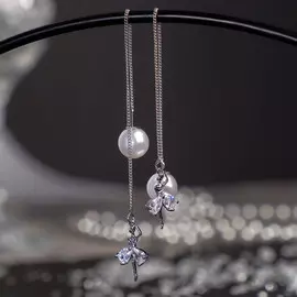 Серьги с жемчугом