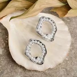 Серьги с жемчугом