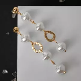 Серьги с жемчугом