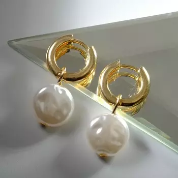 Серьги со съемным элементом