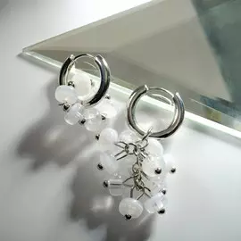 Серьги со съёмным элементом