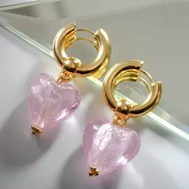 Серьги со съёмным элементом