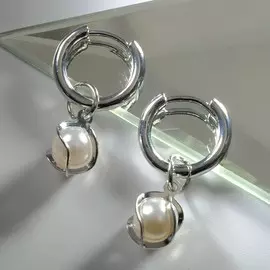 Серьги со съемным элементом