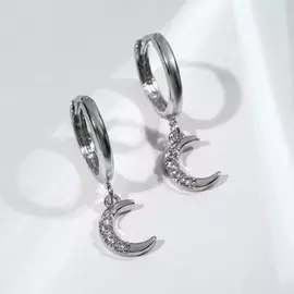 Серьги со стразами