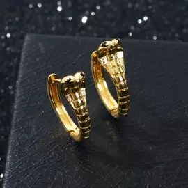 Серьги со стразами