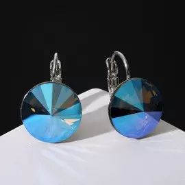 Серьги со стразами