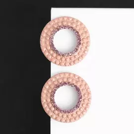 Серьги со стразами