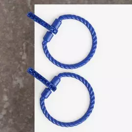 Серьги со стразами