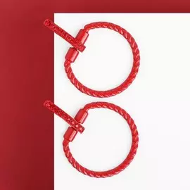 Серьги со стразами