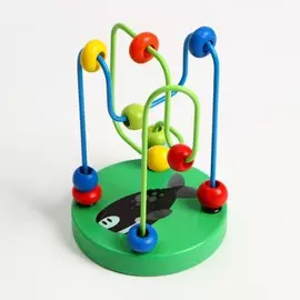 Серпантинка-лабиринт с пластиковыми бусинами