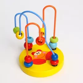 Серпантинка-лабиринт с пластиковыми бусинами