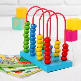 Серпантинка, счёты со сменными карточками